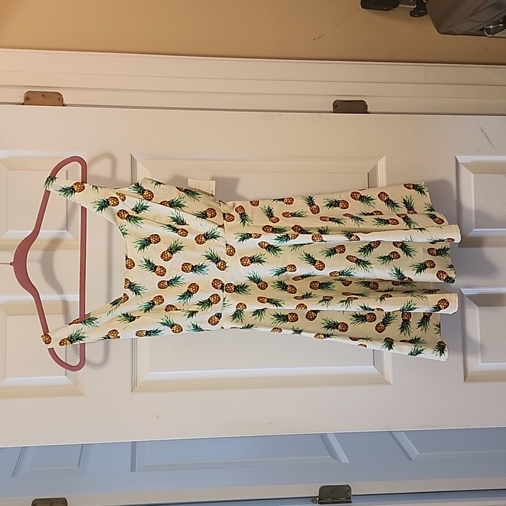 Ixiah Pineapple Sundress